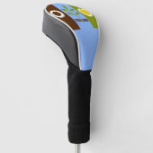 Flag Fresno Golf Head Cover Headcover (angewinkelt)