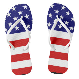 Flag-Funktion der USA Badesandalen