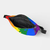 Flag Funky Boho Abstrakt Gay Rainbow Mosaic Pride Bauchtasche (Offen)