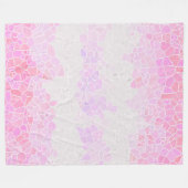 Flag Funky Boho Abstrakt Mosaik Pomosexuelle Fleecedecke (Vorderseite (Horizontal))