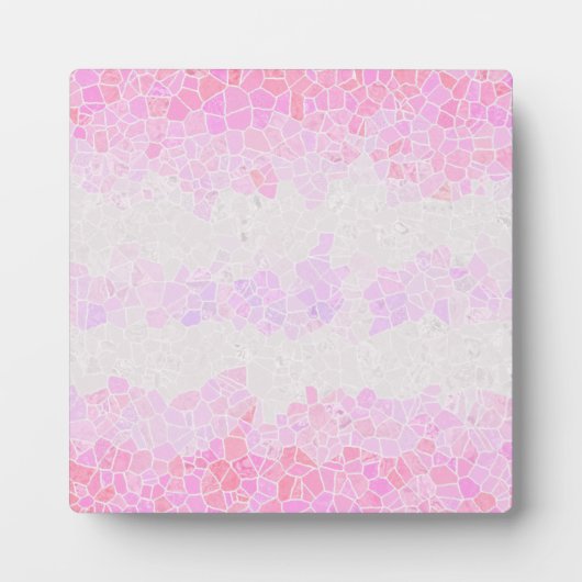 Flag Funky Boho Abstrakt Mosaik Pomosexuelle Fotoplatte (Vorderseite)