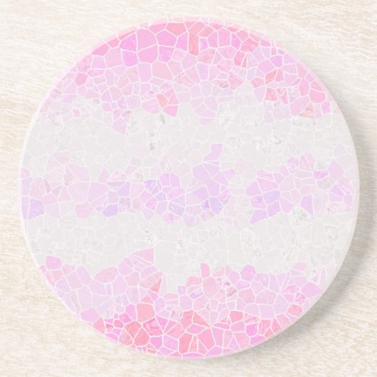 Flag Funky Boho Abstrakt Mosaik Pomosexuelle Getränkeuntersetzer (Vorne)