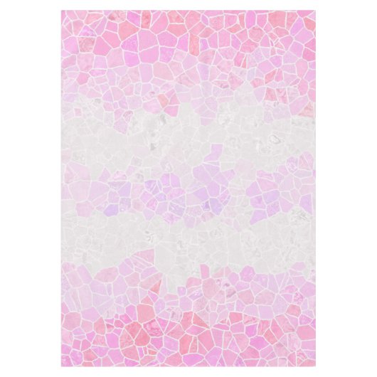 Flag Funky Boho Abstrakt Mosaik Pomosexuelle Tischdecke (Vorderseite)