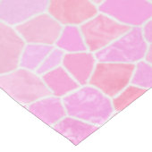 Flag Funky Boho Abstrakt Mosaik Pomosexuelle Tischdecke (Schrägansicht)