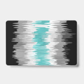 Flag Funky Boho für benutzerdefinierte Libramaskul Ausweis (Rückseite)