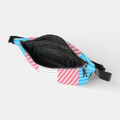 Flag "Funky Boho Stripe Abstrakt Transgender Pride Bauchtasche (Offen)