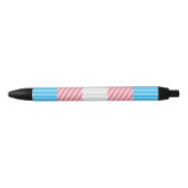 Flag "Funky Boho Stripe Abstrakt Transgender Pride Kugelschreiber (Vorderseite)