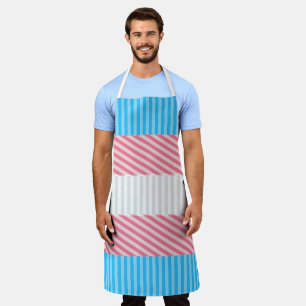 Flag "Funky Boho Stripe Abstrakt Transgender Pride Schürze