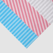 Flag "Funky Boho Stripe Abstrakt Transgender Pride Seidenpapier (Ausschnitt)