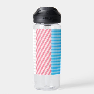 Flag "Funky Boho Stripe Abstrakt Transgender Pride Trinkflasche