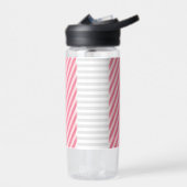 Flag "Funky Boho Stripe Abstrakt Transgender Pride Trinkflasche (Links)
