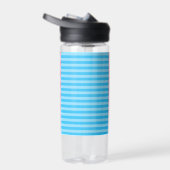 Flag "Funky Boho Stripe Abstrakt Transgender Pride Trinkflasche (Rechts)