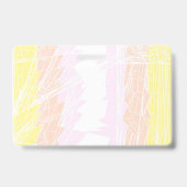 Flag "Funky Customizable Pangender Pride" Ausweis (Rückseite)
