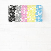 Flag "Funky Geometric Mod Abstrakt Polygender Pril Banner (InSitu)