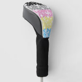 Flag "Funky Geometric Mod Abstrakt Polygender Pril Golf Headcover (angewinkelt)