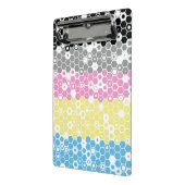 Flag "Funky Geometric Mod Abstrakt Polygender Pril Mini Klemmbrett (Gewinkelt2)