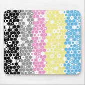 Flag "Funky Geometric Mod Abstrakt Polygender Pril Mousepad (Vorne)