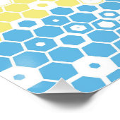 Flag "Funky Geometric Mod Abstrakt Polygender Pril Poster (Ecke)