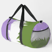 Flag Funky Spiky ZigZag Abstrakt Genderqueer Pride Duffle Bag (Rechte Ecke)