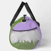 Flag Funky Spiky ZigZag Abstrakt Genderqueer Pride Duffle Bag (Rechts)