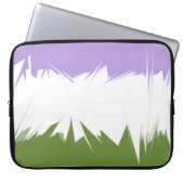 Flag Funky Spiky ZigZag Abstrakt Genderqueer Pride Laptopschutzhülle (Vorderseite)