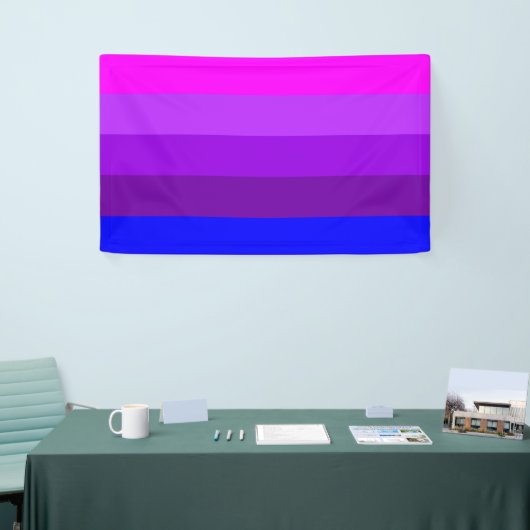 Flag für alternative Transgender-Priese Banner (Messeveranstaltung)