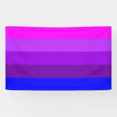 Flag für alternative Transgender-Priese Banner (Horizontal)