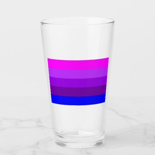 Flag für alternative Transgender-Priese Glas (Vorderseite)