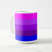 Flag für alternative Transgender-Priese Kaffeetasse (Vorderseite Links)