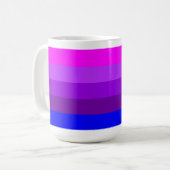 Flag für alternative Transgender-Priese Kaffeetasse (Vorderseite Links)