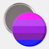 Flag für alternative Transgender-Priese Magnet (Vorderseite/Rückseite)