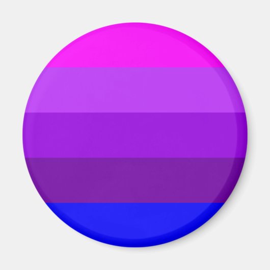 Flag für alternative Transgender-Priese Magnet (Vorne)