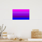 Flag für alternative Transgender-Priese Poster (Küche)