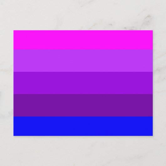 Flag für alternative Transgender-Priese Postkarte (Vorderseite)