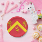 Flag für Anglesey Paper-Teller Pappteller (Party)