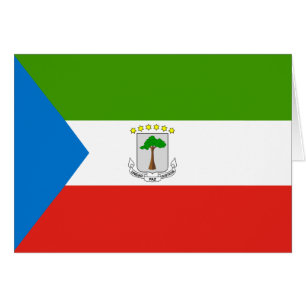Flag für äquatoriale Guinea