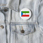 Flag für äquatoriale Guinea Button (Beispiel)
