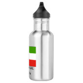 Flag für äquatoriale Guinea Edelstahlflasche (Rechts)