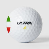 Flag für äquatoriale Guinea Golfball (Logo)