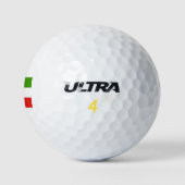Flag für äquatoriale Guinea Golfball (Logo)