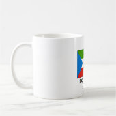 Flag für äquatoriale Guinea Kaffeetasse (Links)