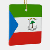 Flag für äquatoriale Guinea Keramikornament (Rechts)
