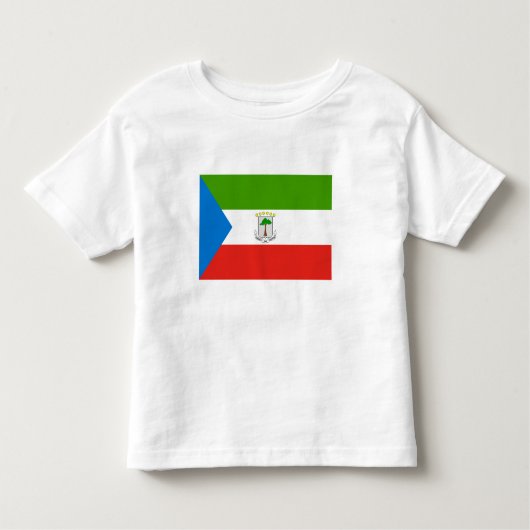 Flag für äquatoriale Guinea Kleinkind T-shirt (Vorderseite)