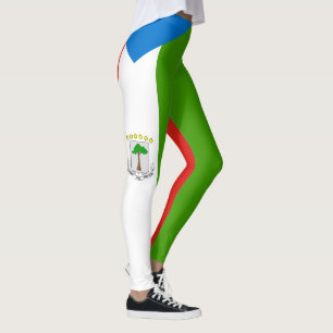 Flag für äquatoriale Guinea Leggings
