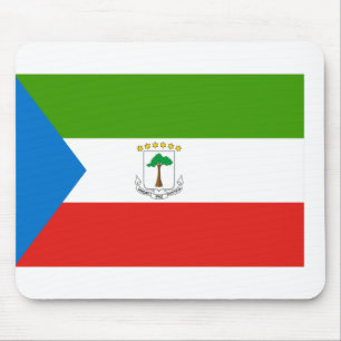 Flag für äquatoriale Guinea Mousepad