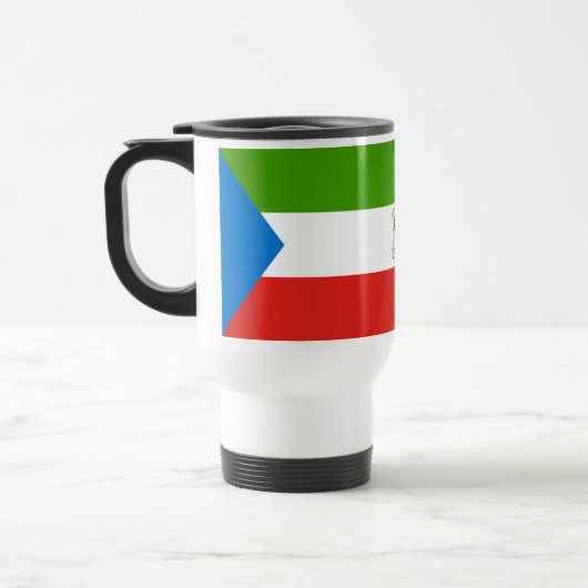 Flag für äquatoriale Guinea Reisebecher (Links)