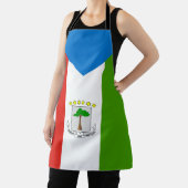 Flag für äquatoriale Guinea Schürze (InSitu)