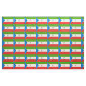 Flag für äquatoriale Guinea Stoff (Fat Quarter (45,7 x 55,9 cm))