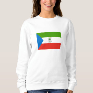 Flag für äquatoriale Guinea Sweatshirt