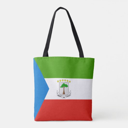 Flag für äquatoriale Guinea Tasche (Rückseite)